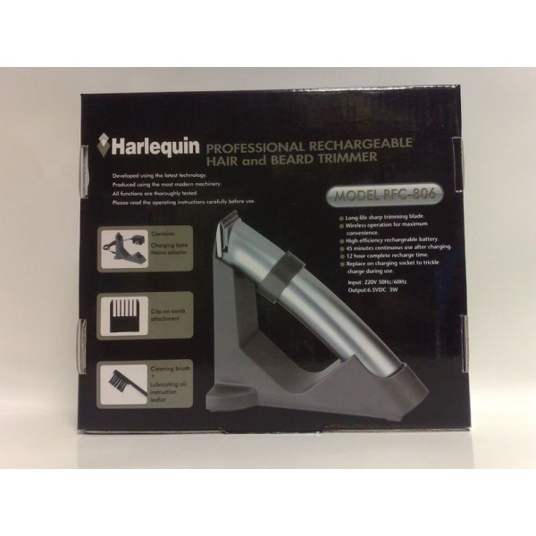 Κουρευτική Μηχανή Κομμωτηρίου Harlequin Trimmer RFC-806
