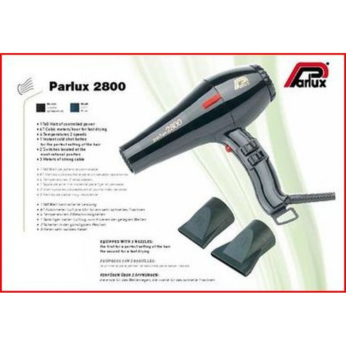 Πιστολάκι Κομμωτηριου Parlux 2800 - 1760w Πιστολάκια Κομμωτηρίου