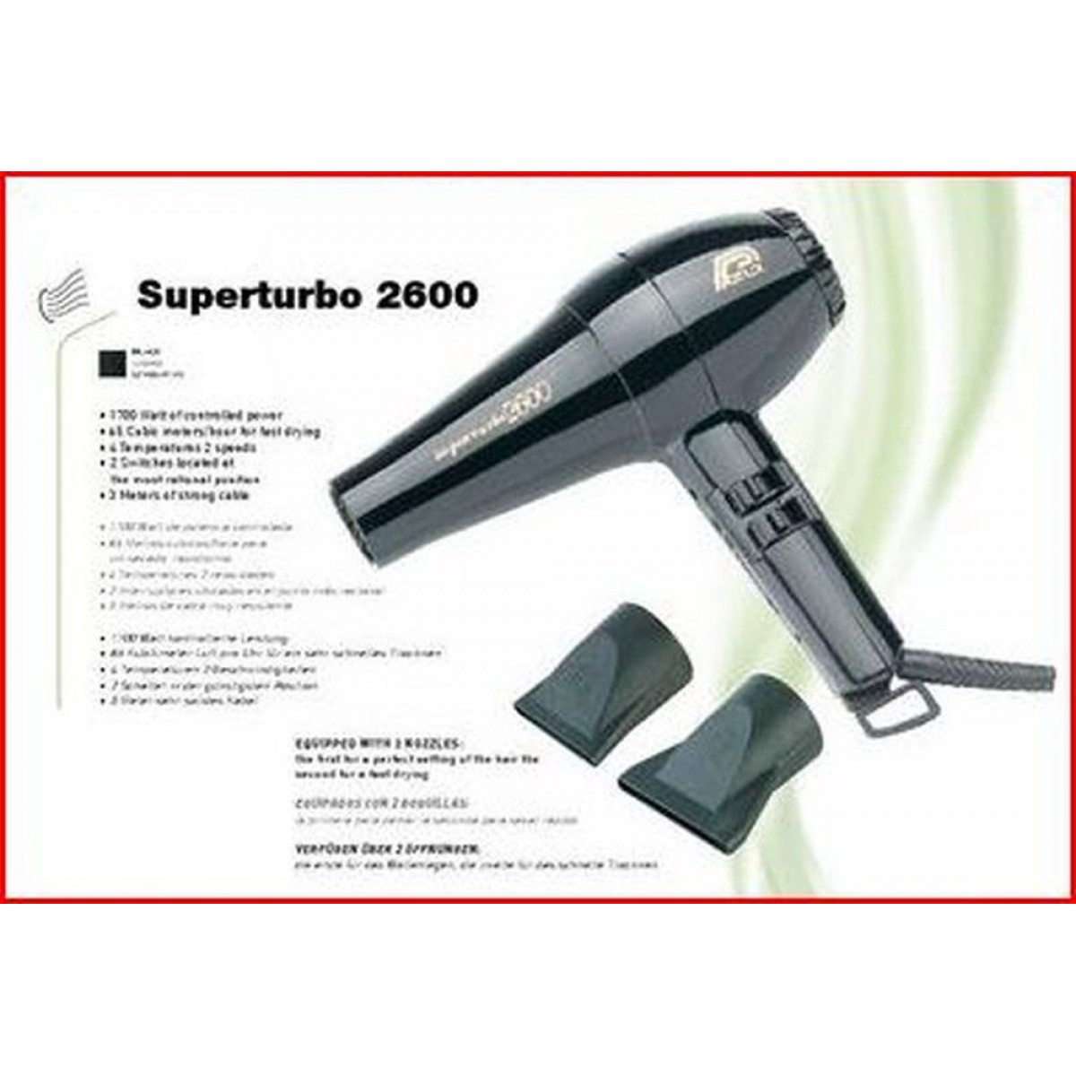 Πιστολάκι Κομμωτηριου Parlux 2600 - 1700w Πιστολάκια Κομμωτηρίου