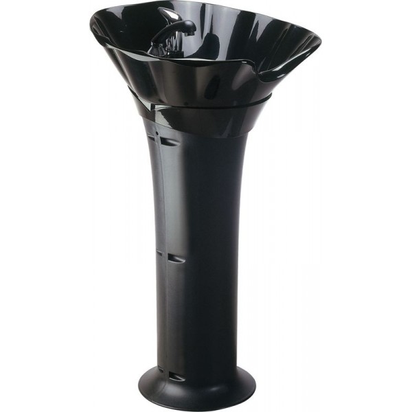 Λουτήρας Κομμωτηρίου Πλαστική Βάση Λευκός & Μαύρος RAIN