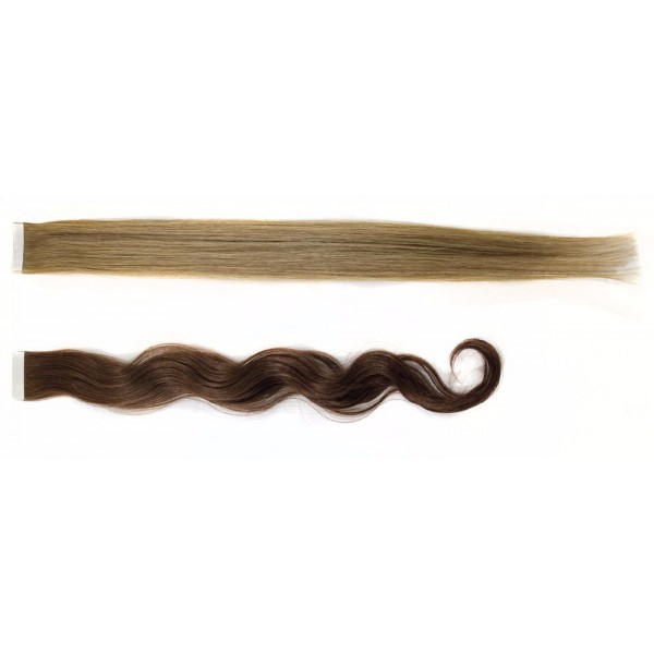 Τούφες Extension 4cm πλάτος με Διπλή Κολλητική τανία 12 & 24αδα Τούφες Extension 4cm πλάτος με Διπλή Κολλητική τανία 12 & 24αδα