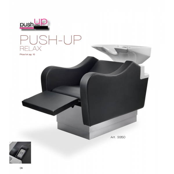 Λουτήρας Κομμωτηρίου Push up Relax Vezzosi