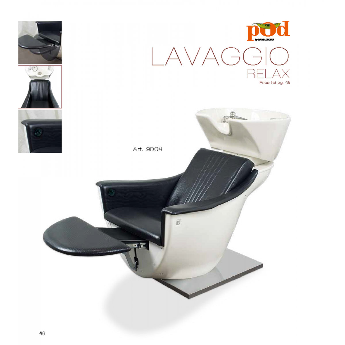 Λουτήρας Κομμωτηρίου Pod Lavaggio Relax Vezzosi