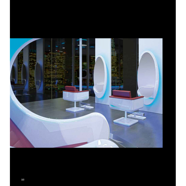 Τουαλέτα Κομμωτηρίου S-Wall  Vezzosi