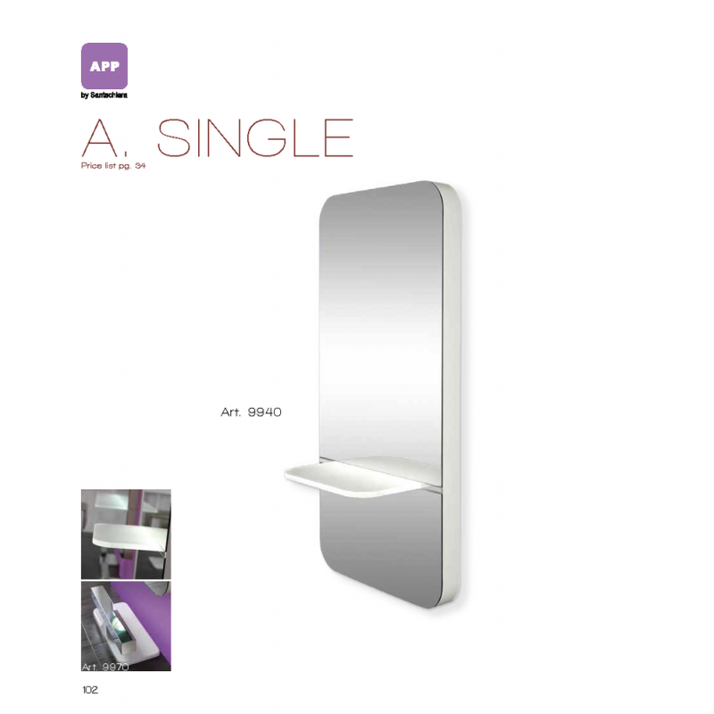 Τουαλέτα Κομμωτηρίου App Single Vezzosi