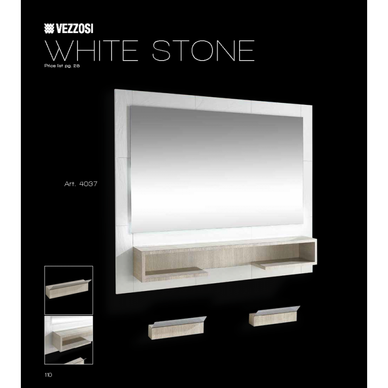 Τουαλέτα Κομμωτηρίου White Stone Vezzosi