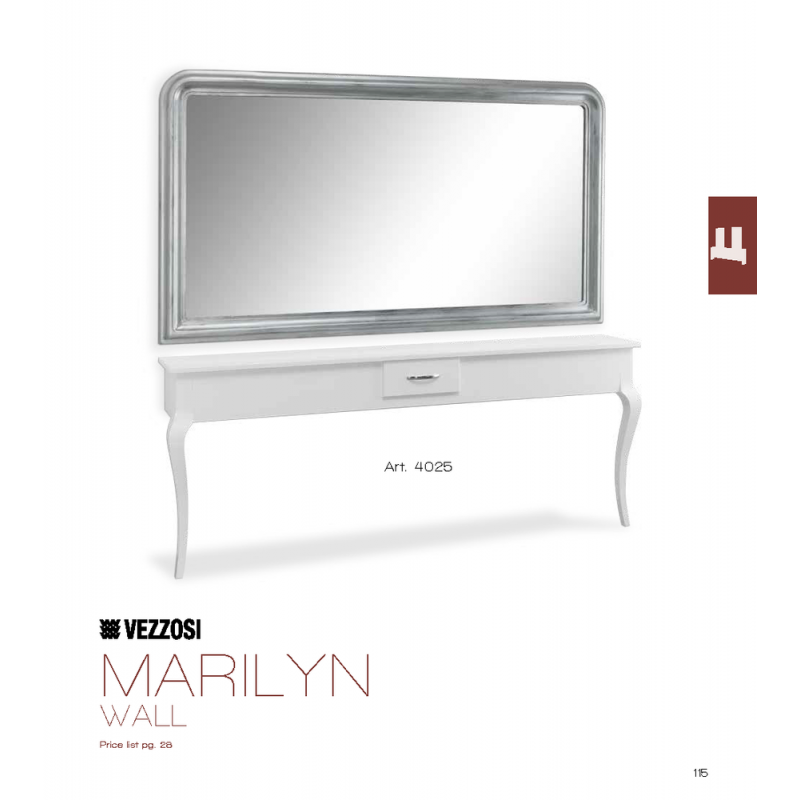 Τουαλέτα Κομμωτηρίου Marilyn Wall Vezzosi