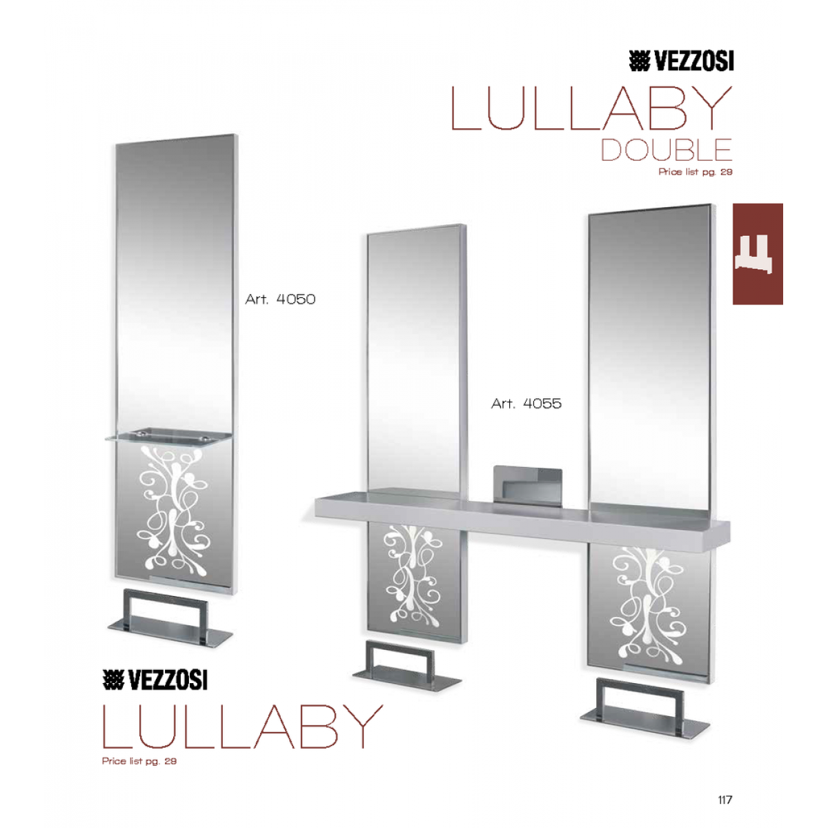 Τουαλέτα Κομμωτηρίου Lullaby Vezzosi