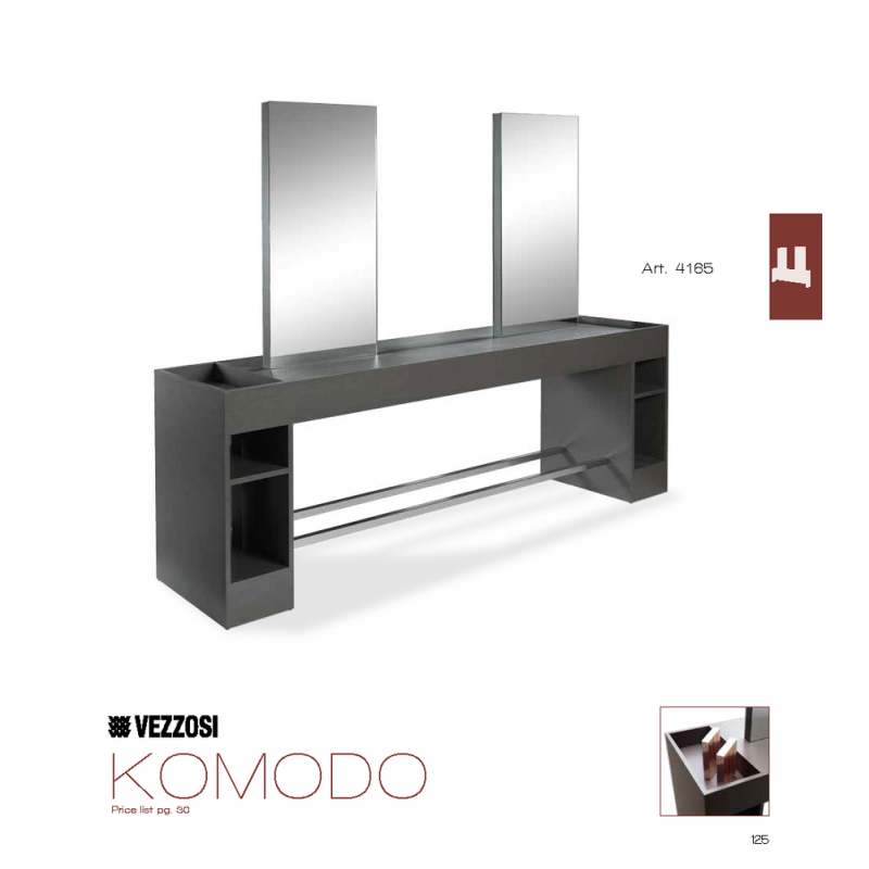 Τουαλέτα Κομμωτηρίου Xilema Komodo Vezzosi