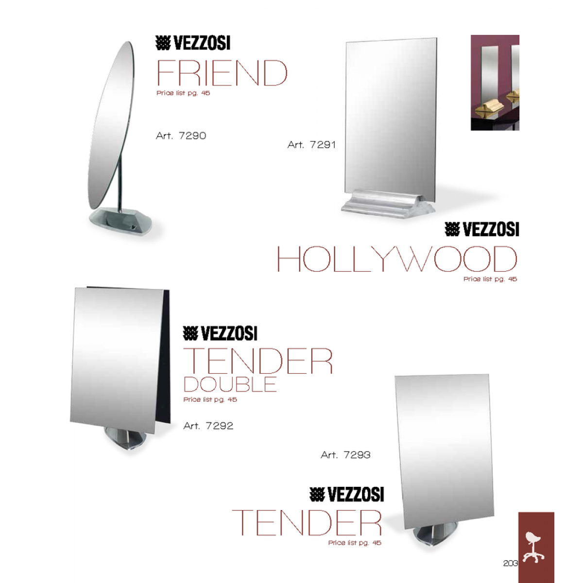 Τουαλέτα Κομμωτηρίου Tender Double