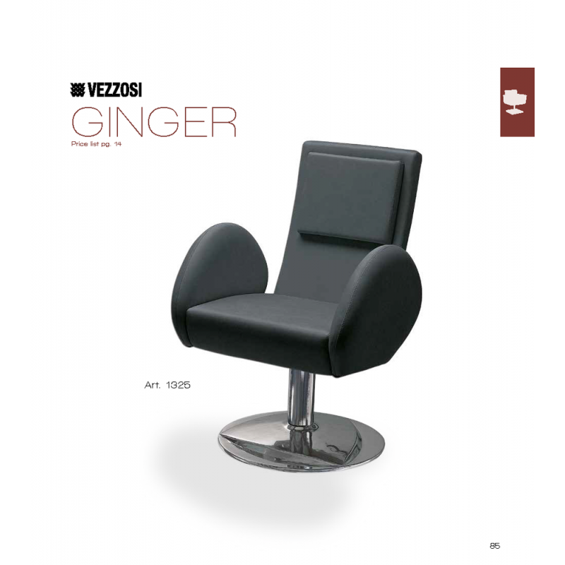 Καρέκλα Κουρείου Ginger Vezzosi