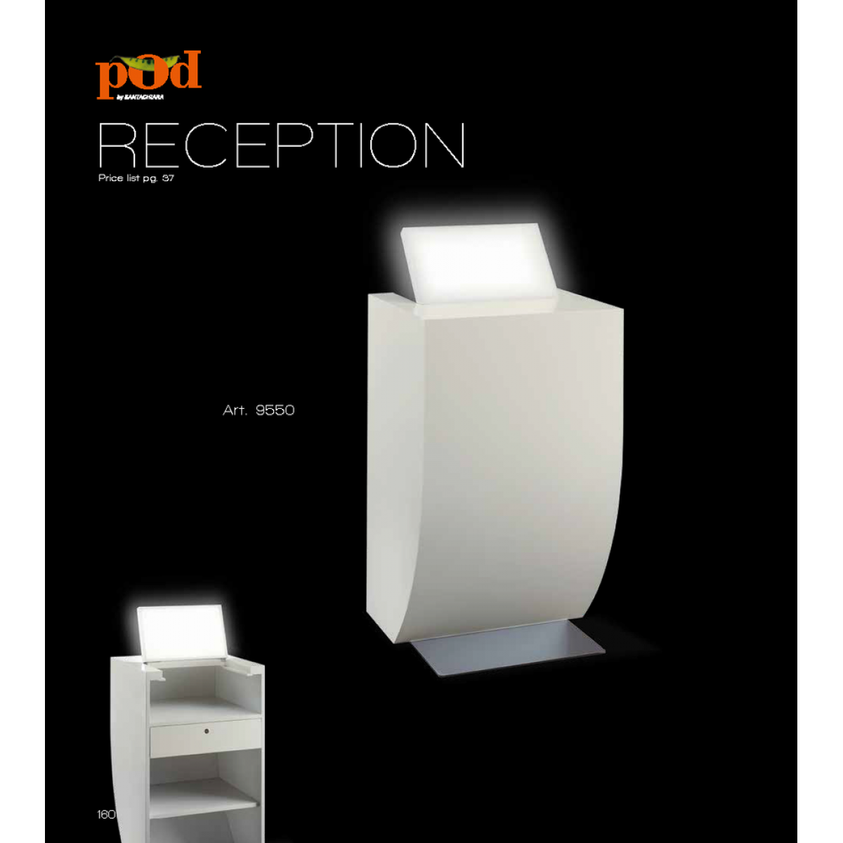 Ταμείο Κομμωτηρίου Pod Reception Vezzosi