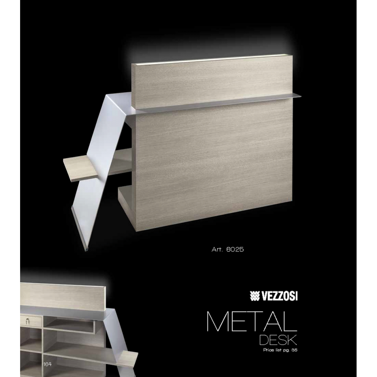 Ταμείο Κομμωτηρίου Metal Desk Vezzosi