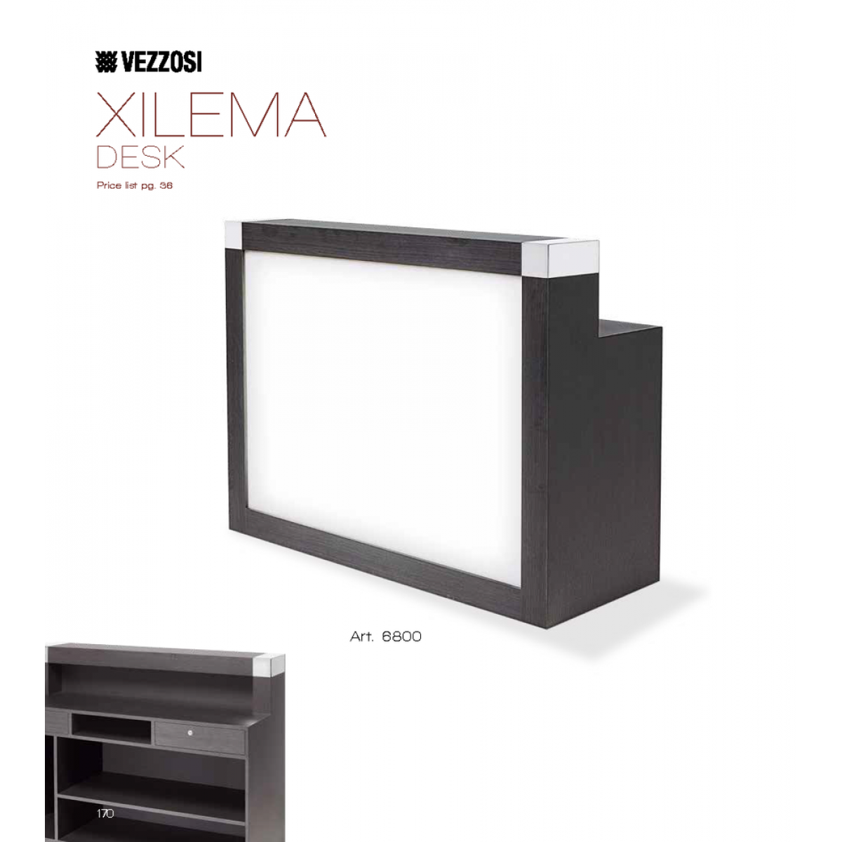 Ταμείο Κομμωτηρίου Xilema Desk Vezzosi