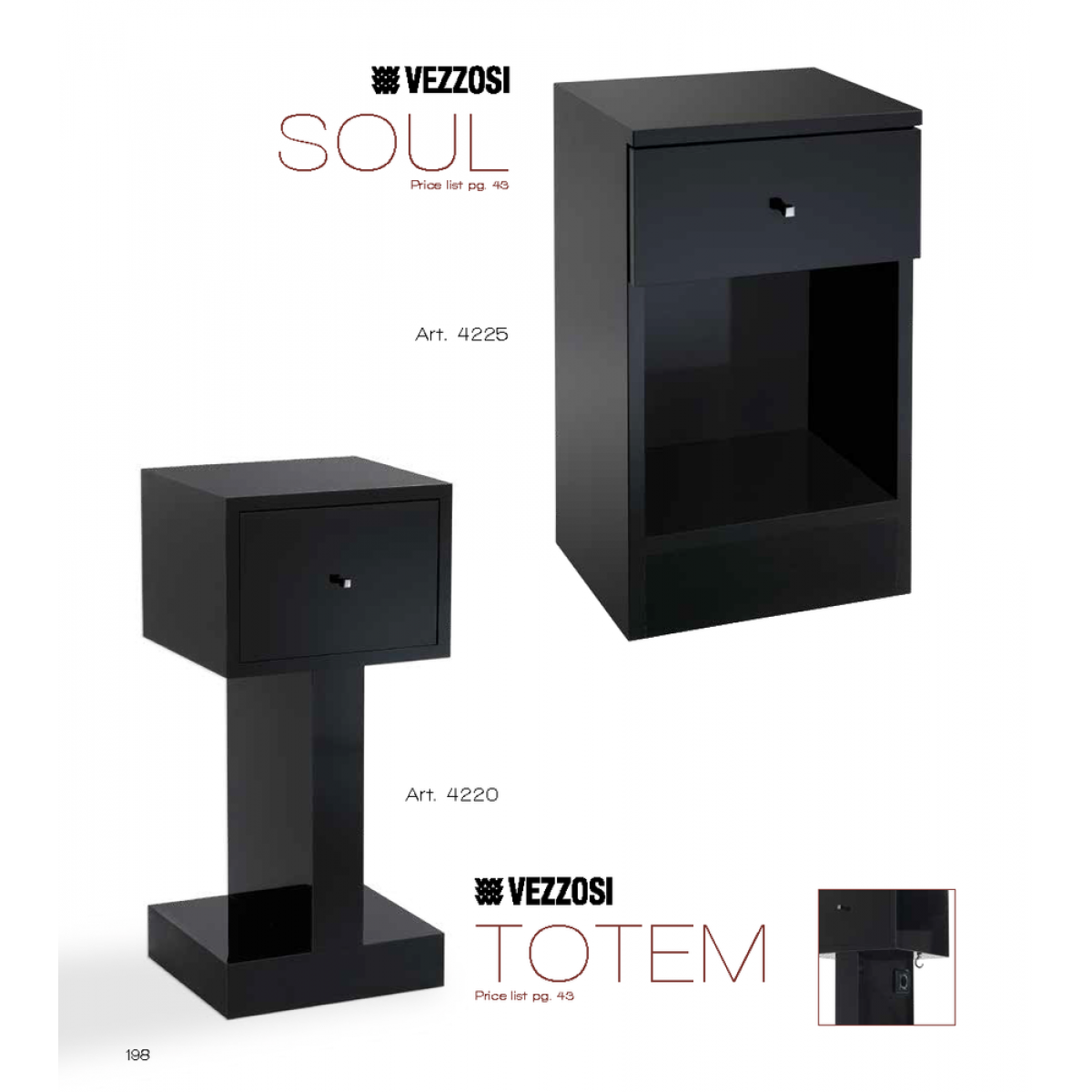 Ντουλάπι Κομμωτηρίου Soul & Totem Vezzosi