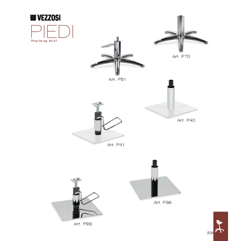 Υποπόδιο Vezzosi ART P40