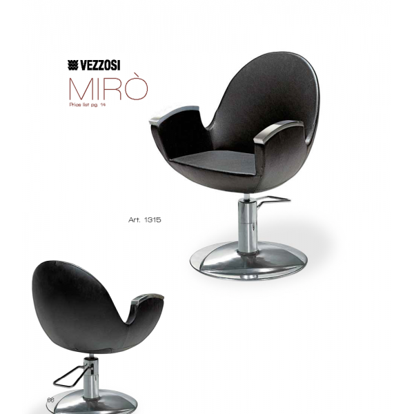Καρέκλα Κομμωτηρίου Miro Vezzosi