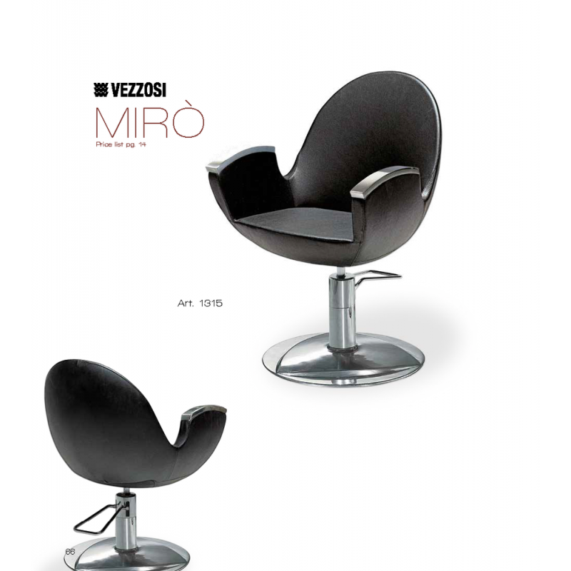 Καρέκλα Κομμωτηρίου Miro Vezzosi