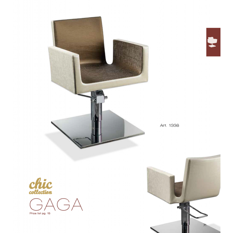Καρέκλα Κομμωτηρίου Chic Gaga Vezzosi