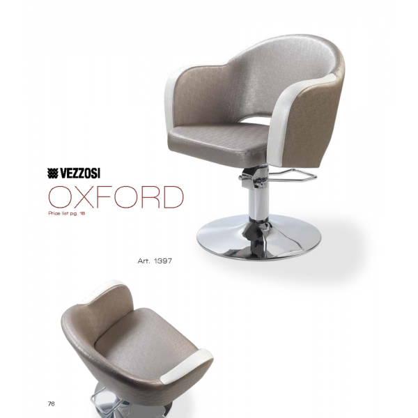 Καρέκλα Κομμωτηρίου Oxford Vezzosi