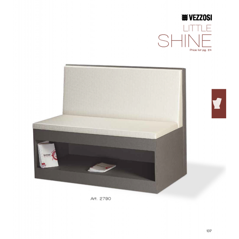 Καναπές Κομμωτηρίου Little Shine Vezzosi