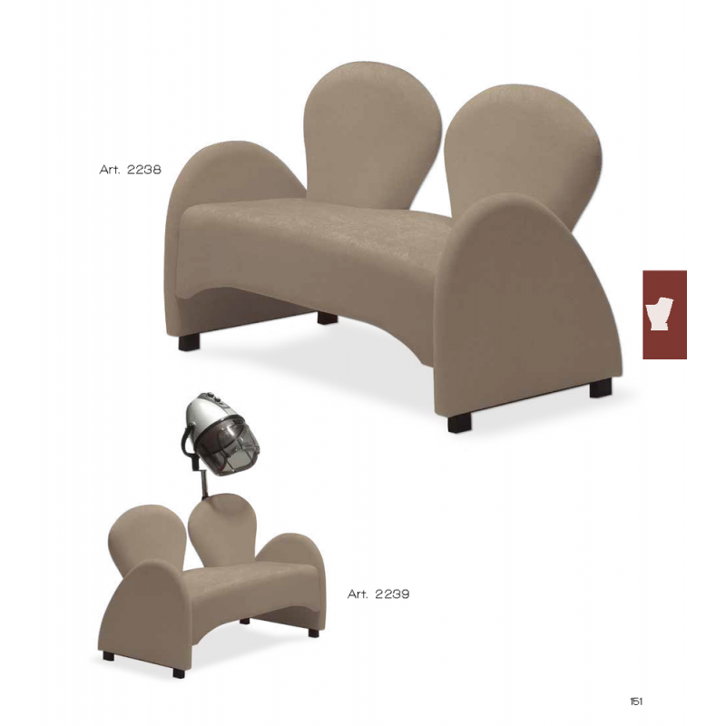 Καναπές Κομμωτηρίου Flor Vezzosi