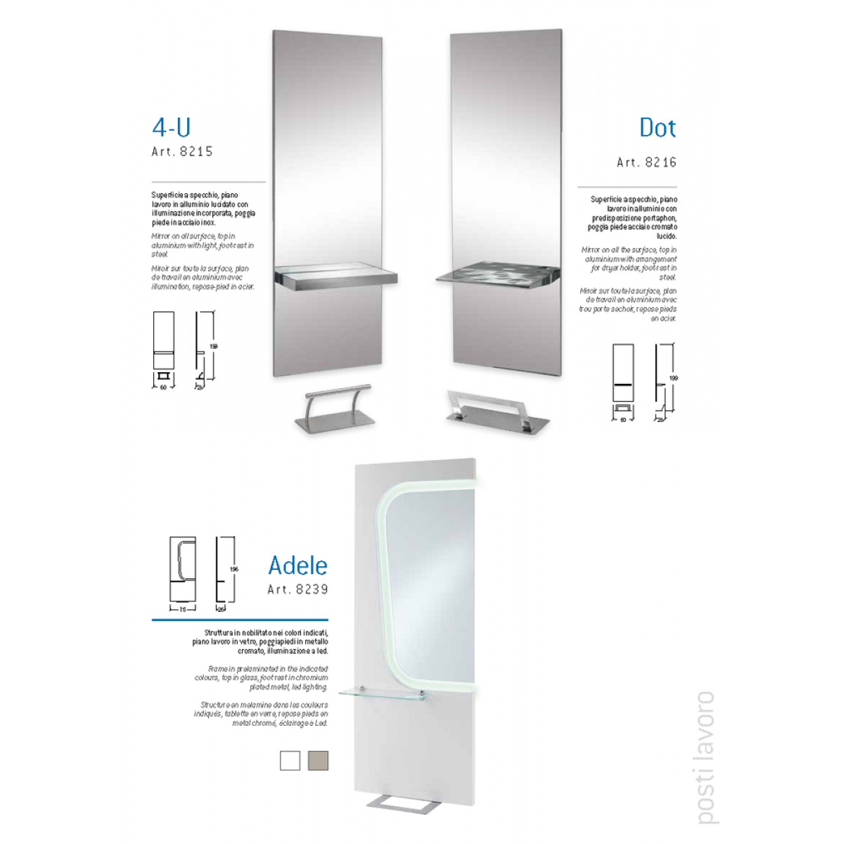 Τουαλέτα Κομμωτηρίου 4U & Dot & Adele Vezzosi