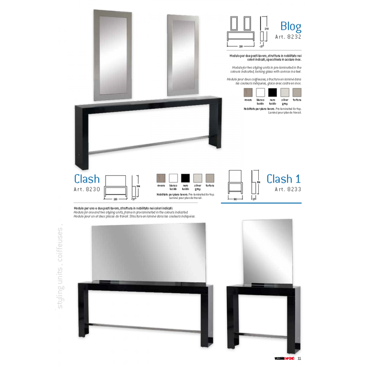 Τουαλέτα Κομμωτηρίου Blog & Clash Vezzosi