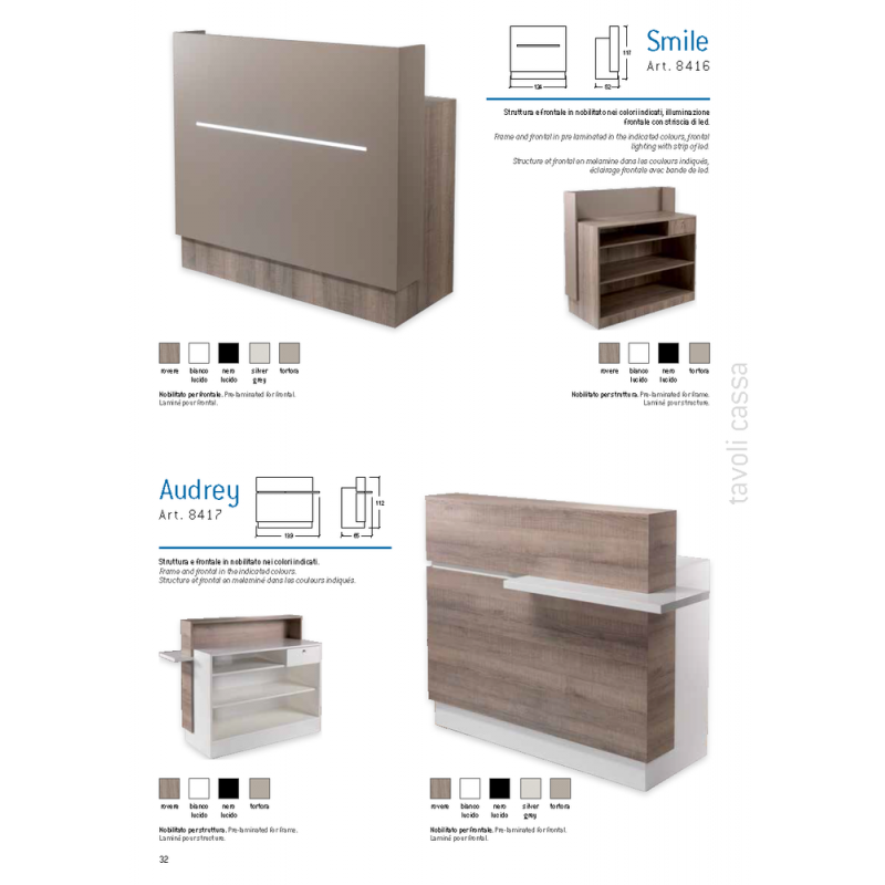 Ταμείο Κομμωτηρίου Smile & Audrey Vezzosi