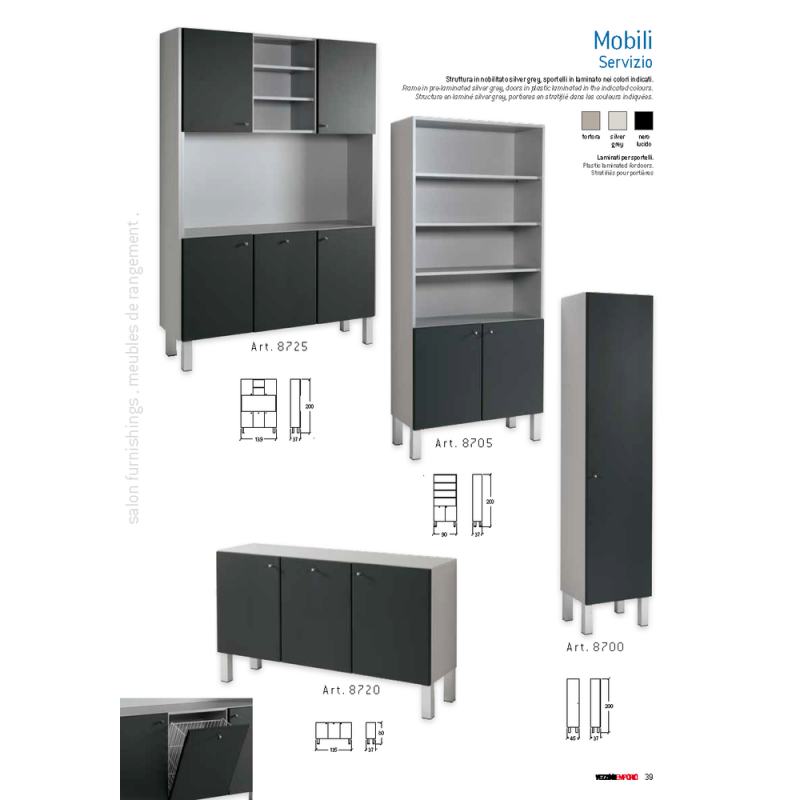 Ντουλάπι Κομμωτηρίου Mobili Vezzosi