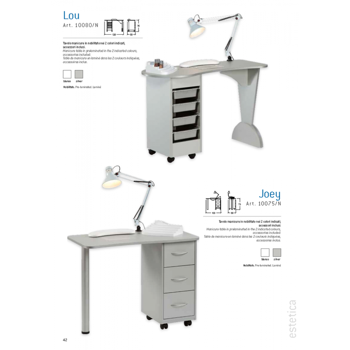 Τραπέζι Μανικιούρ Lou & Joey Vezzosi