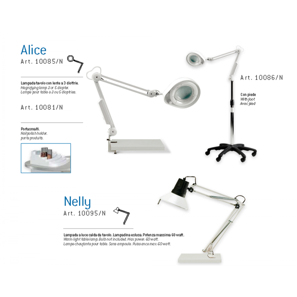 Λάμπα Επιτραπέζια Alice & Nelli Vezzosi